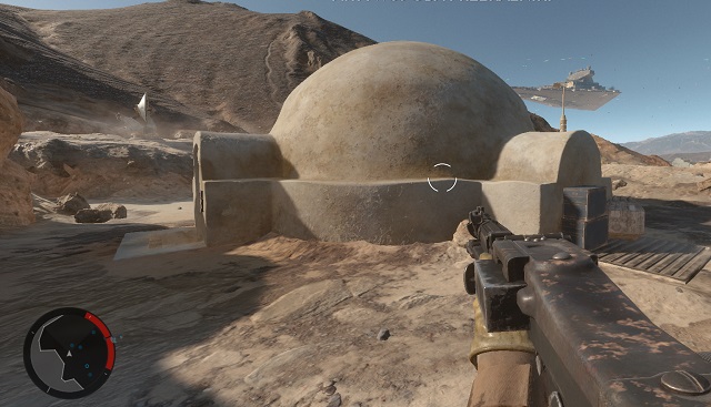 The building where there is the token - Jundland Wastes - Maps - Star Wars: Battlefront - Game Guide and Walkthrough