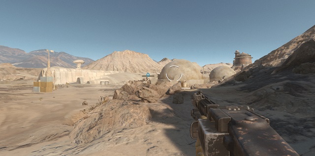 The building where there is the token - Jundland Wastes - Maps - Star Wars: Battlefront - Game Guide and Walkthrough
