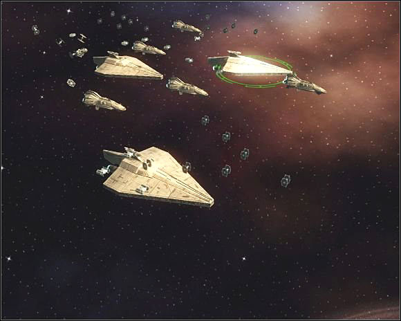 In Empire at War you have to fight both in space and on planets surface. - About the Game - Basics - Star Wars: Empire at War Game Guide