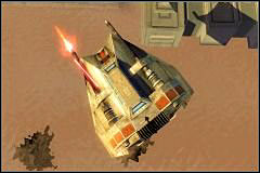 This low altitude fighter is a weapon specific to rebel forces - Land combat - Rebel Training - Star Wars: Empire at War Game Guide