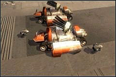 Those mobile artillery units are very different from SPMA-T in design, but very similar in use - Land combat - Rebel Training - Star Wars: Empire at War Game Guide