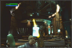 The mission begins in cantina - Mission 05: Cloud City - Walkthrough - Star Wars: The Force Unleashed - Game Guide and Walkthrough