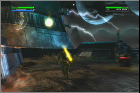 After cleaning an area from enemies, it will be time for destroying Skyhook - Mission 06: Imperial Kashyyyk - part 2 - Walkthrough - Star Wars: The Force Unleashed - Game Guide and Walkthrough