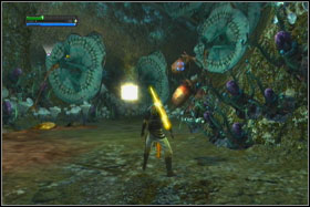 Bellow you are fighting the Felucians and Imperials - Mission 07: Imperial Felucia - part 1 - Walkthrough - Star Wars: The Force Unleashed - Game Guide and Walkthrough