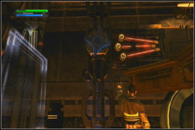 Next room is blocked by the gate with two locks - Mission 08: Imperial Raxus Prime - part 2 - Walkthrough - Star Wars: The Force Unleashed - Game Guide and Walkthrough