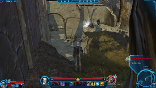Before you can take the last Datacron, youll have to defeat another Flesh Raider War Leader [+] - Galactic History 11 (Matrix Shard) - Datacrons - Star Wars: The Old Republic Game Guide