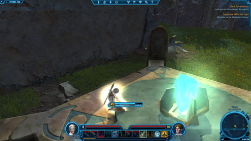 Levitate the Giant Rock - (L07) Commune With the Light - Tython - Star Wars: The Old Republic Game Guide