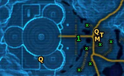 You can get this mission only after youve completed (depending on a class) The Face of the Enemy or Hunters Eye mission and youll receive it from Liam Dentiri, who is standing in the square in [1] - (L06) Combat Leadership: Mark IV - Tython - Star Wars: The Old Republic Game Guide