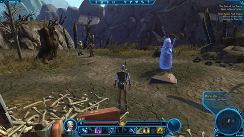 Examine the Flesh Idol - (L06) Flesh Raider Fact-finding - Tython - Star Wars: The Old Republic Game Guide