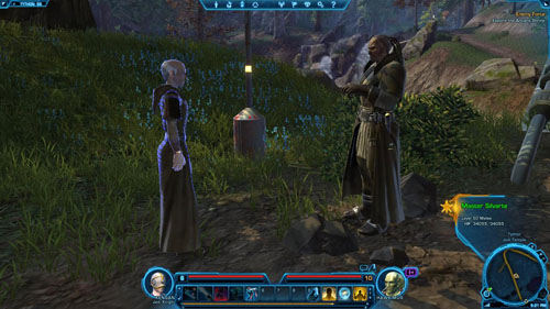 Speak to Moracen - (L04) Lovers and Secrets - Tython - Star Wars: The Old Republic Game Guide
