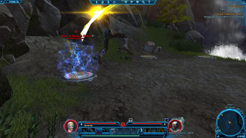 Return to Liam Dentiri - (L04) Combat Leadership: Mark II - Tython - Star Wars: The Old Republic Game Guide