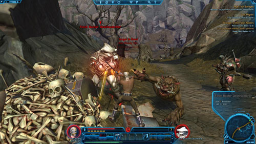 Retrieve the Elixir: 0/5 - (L04) Strength of the Flesh Raiders - Tython - Star Wars: The Old Republic Game Guide