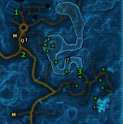 You can get this mission only after youve completed (depending on a class) Attack of the Flesh Raiders or The Path of a Jedi mission and youll receive it from Vederiat Ayon - (L04) Strength of the Flesh Raiders - Tython - Star Wars: The Old Republic Game Guide