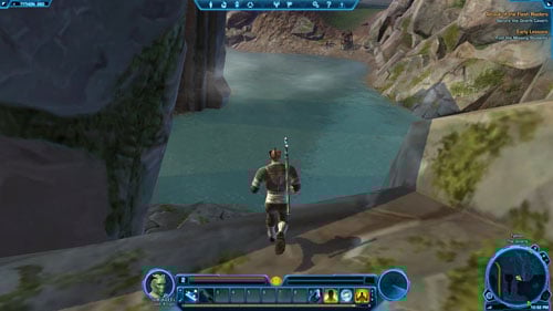 Eventually, youll find the three students - (L02) Early Lessons - Tython - Star Wars: The Old Republic Game Guide