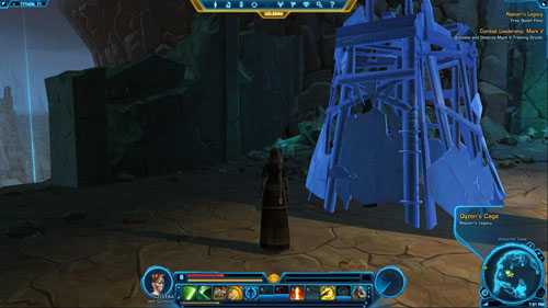 Speak to Qyzem Fees - (L07) Rajivaris Legacy - Jedi Consular - Star Wars: The Old Republic Game Guide