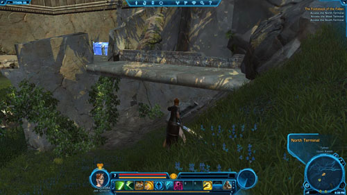 Access the East Terminal - (L06) The Footsteps of the Fallen - Jedi Consular - Star Wars: The Old Republic Game Guide