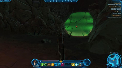 Investigate the Stone Markers - (L06) Hunters Eye - Jedi Consular - Star Wars: The Old Republic Game Guide