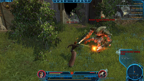 Return to the Stone Carving - (L04) Trails in Kaleth - Jedi Consular - Star Wars: The Old Republic Game Guide