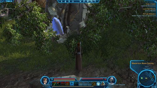 Activate and Destroy Combat Training Droids: 0/3 - (L04) Trails in Kaleth - Jedi Consular - Star Wars: The Old Republic Game Guide