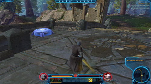 Recover the Southeast Hologram - (L01) The Path of a Jedi - Jedi Consular - Star Wars: The Old Republic Game Guide
