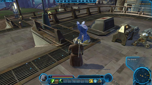 Recover the Northeast Hologram - (L01) The Path of a Jedi - Jedi Consular - Star Wars: The Old Republic Game Guide