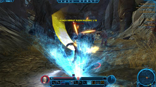 Shut Down the Energy Shield - (L06) The Face of the Enemy - Jedi Knight - Star Wars: The Old Republic Game Guide