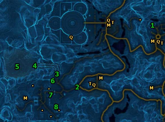 Explore the Ancient Shrine - (L06) Enemy Force - Jedi Knight - Star Wars: The Old Republic Game Guide