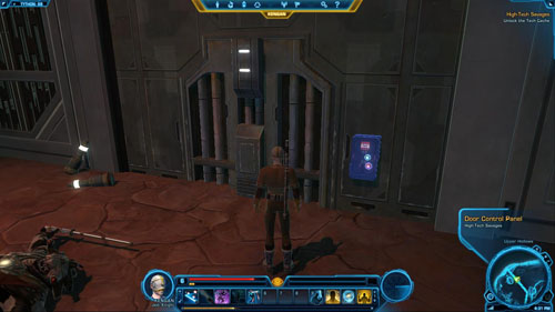 Take Weapons or Sabotage the Tech Cache - (L05) High-tech Savages - Jedi Knight - Star Wars: The Old Republic Game Guide