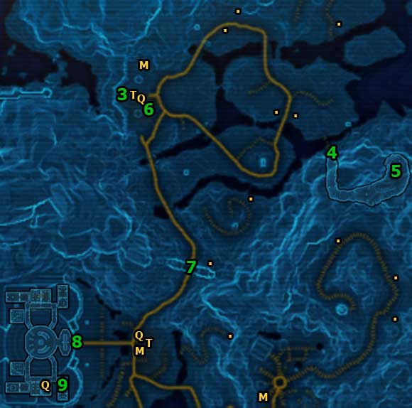 Youll appear in [3] - (L01) Attack of the Flesh Raiders - Jedi Knight - Star Wars: The Old Republic Game Guide