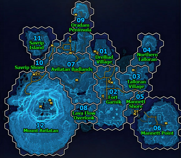 [M]: Medical Droids (medical assistance and Respawn points) - Ord Mantell - Places - Star Wars: The Old Republic Game Guide