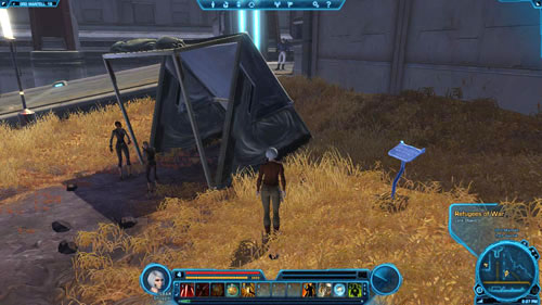 [4]: You can climb the rocks here if you want to get to, among other places, the Lava Flow Overlook area - (02) Fort Garnik - Places - Star Wars: The Old Republic Game Guide