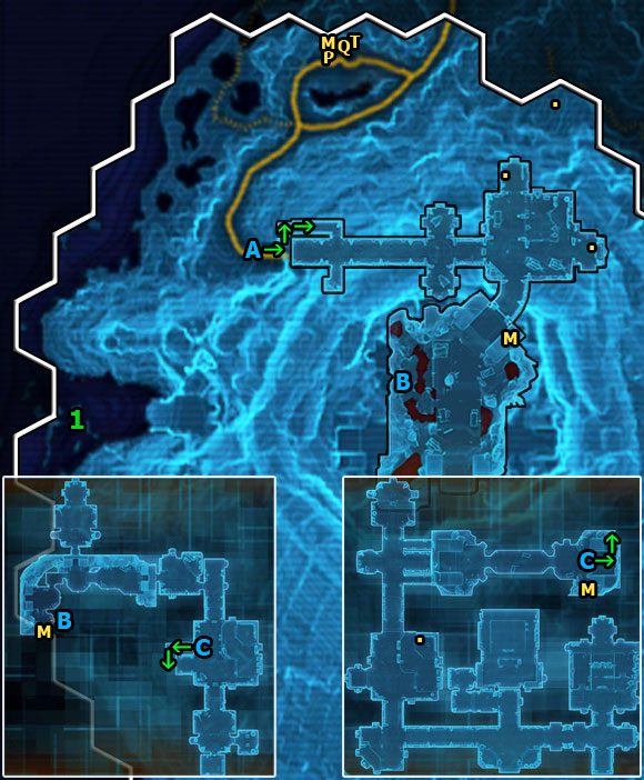 For discovering this location you will receive 333 XP - (12) Mount Avilatan - Places - Star Wars: The Old Republic Game Guide