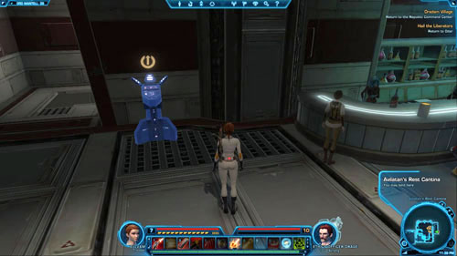 Then, head for the entrance to the Republic Command Center in [3] - (L02) Hit the Ground Running - Trooper - Star Wars: The Old Republic Game Guide