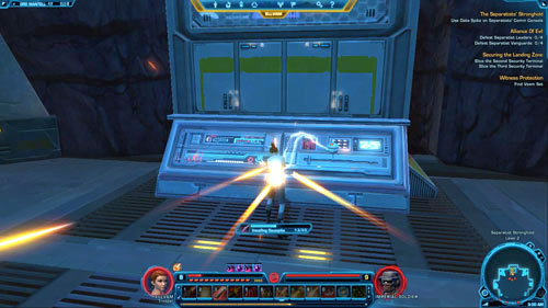Use Your Personal Holocom - (L10) The Separatists Stronghold - Trooper - Star Wars: The Old Republic Game Guide