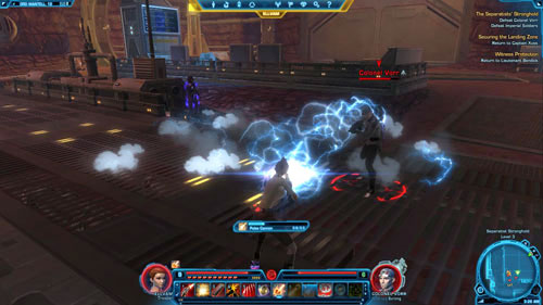 Return to the Republic Command Center - (L10) The Separatists Stronghold - Trooper - Star Wars: The Old Republic Game Guide