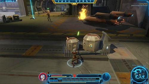 Speak to Corso Riggs - (L02) Landing Party - Smuggler - Star Wars: The Old Republic Game Guide