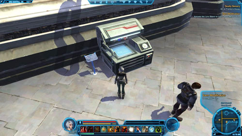 Its time to focus on the major mission objective, which is a long journey - (L06) Deadly Delivery - Smuggler - Star Wars: The Old Republic Game Guide