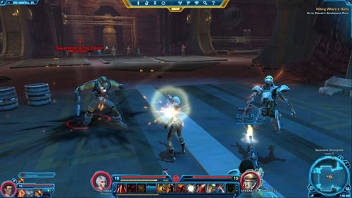 Speak to Separatist Leader Dareg - (L11) Hitting Where it Hurts - Smuggler - Star Wars: The Old Republic Game Guide