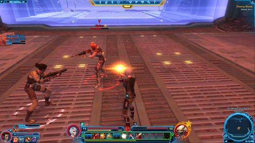 Take the Shuttle to the Republic Fleet - (L11) Chasing Skavak - Smuggler - Star Wars: The Old Republic Game Guide