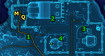 You can get this side mission from Sergeant Blyes, who is hiding behind the barricades in [1] - (L02) Clearing the Air - Ord Mantell - Star Wars: The Old Republic Game Guide