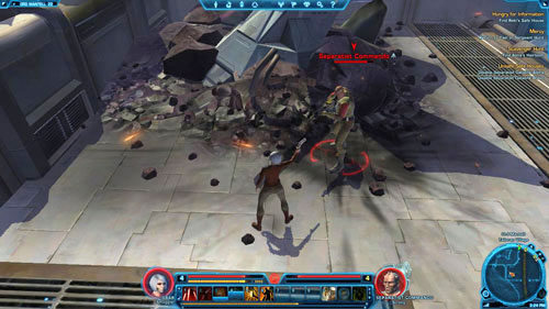 After each fight look out for the yellow beams of light - if there is one above the enemy corpse, then he has the medicine - (L05) Mercy - Ord Mantell - Star Wars: The Old Republic Game Guide