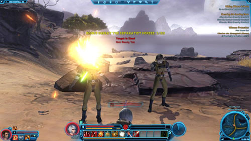 Youll come across a lot of different types of opponents both on the way and inside the base - (L09) Witness Protection - Ord Mantell - Star Wars: The Old Republic Game Guide