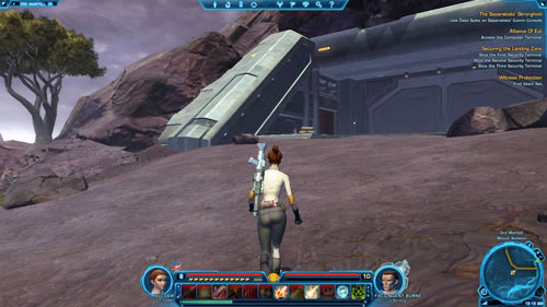 Slice the First Terminal - (L09) Securing the Landing Zone - Ord Mantell - Star Wars: The Old Republic Game Guide