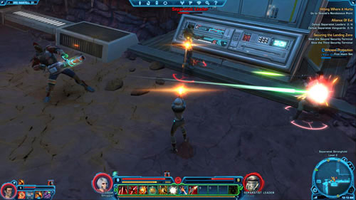 Make your way to the corridor in [5] - (L09) Alliance Of Evil - Ord Mantell - Star Wars: The Old Republic Game Guide