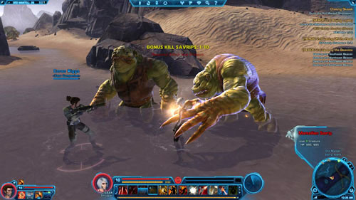 Locate the Shipment and its Droid Escort - (L07) [HEROIC 2+] Buying Loyalty - Ord Mantell - Star Wars: The Old Republic Game Guide