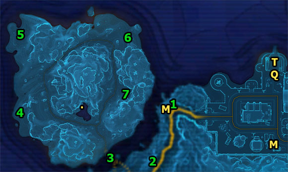 This is a Heroic mission, which means that its pointless to do it without other players or companions help - (L07) [HEROIC 2+] Destroy the Beacons - Ord Mantell - Star Wars: The Old Republic Game Guide