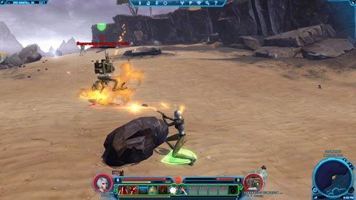 In the distance, you should be able to see a beam of light coming out of the Datacron, as well as Captain Ethen Remak [*] - Galactic History 14 (Matrix Shard) - Datacrons - Star Wars: The Old Republic Game Guide