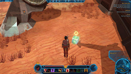 Rewards: +2 Endurance, Codex entry - Achievements - Datacrons: Galactic History 15 - Mandalore - 550 XP - Galactic History 15 (+2 Endurance) - Datacrons - Star Wars: The Old Republic Game Guide