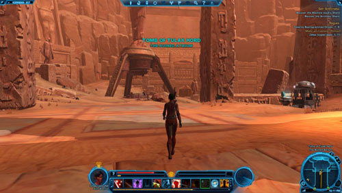 Once youre there, start going southwest - Galactic History 17 (Matrix Shard) - Datacrons - Star Wars: The Old Republic Game Guide