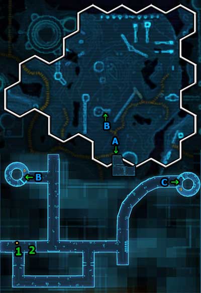 For discovering this location you will receive 265 XP - (05) The River Lands - Places - Star Wars: The Old Republic Game Guide